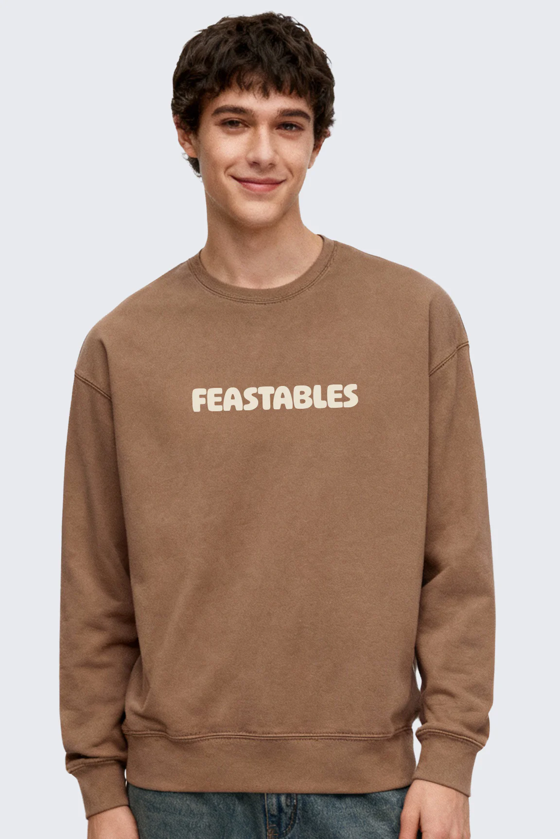 Feastables Retro Crew - Vintage Brown - Image 3
